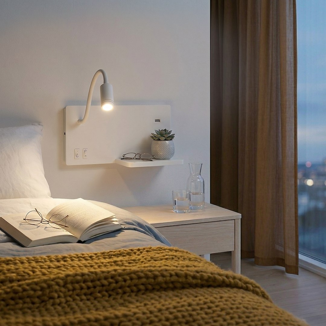 Aplica Milagro Shelf LED 4W. 5W. 2W 800Lm 4000K 230V White Metal & Acril IP20 [1]