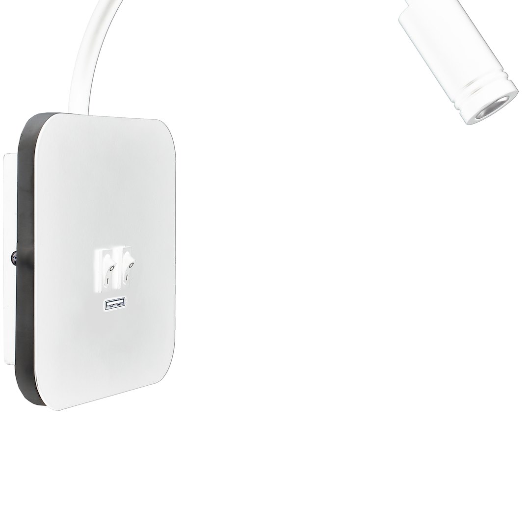 Aplica Milagro Base LED 8W.2W 630 lm 4000K 230V Black Metal & Acril IP20 [2]