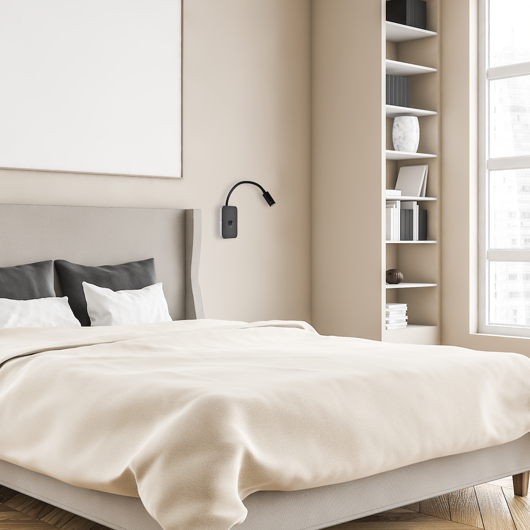 Aplica Milagro Base LED 8W.2W 630 lm 4000K 230V Black Metal & Acril IP20 [3]