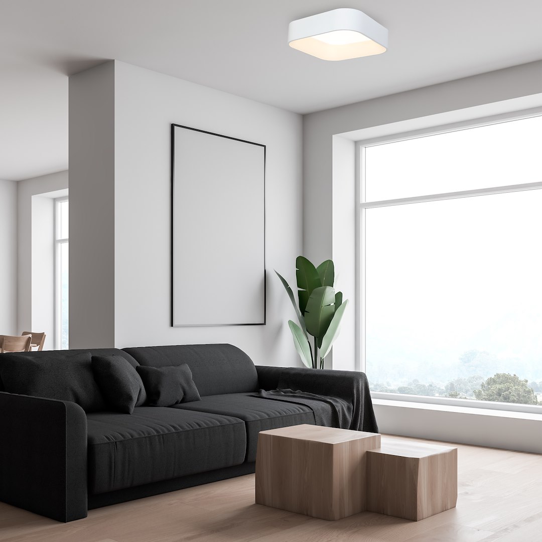 Plafoniera Milagro Astro LED 40W 1680lm 3000K/4000K 230V White Metal & Acril IP20 [4]