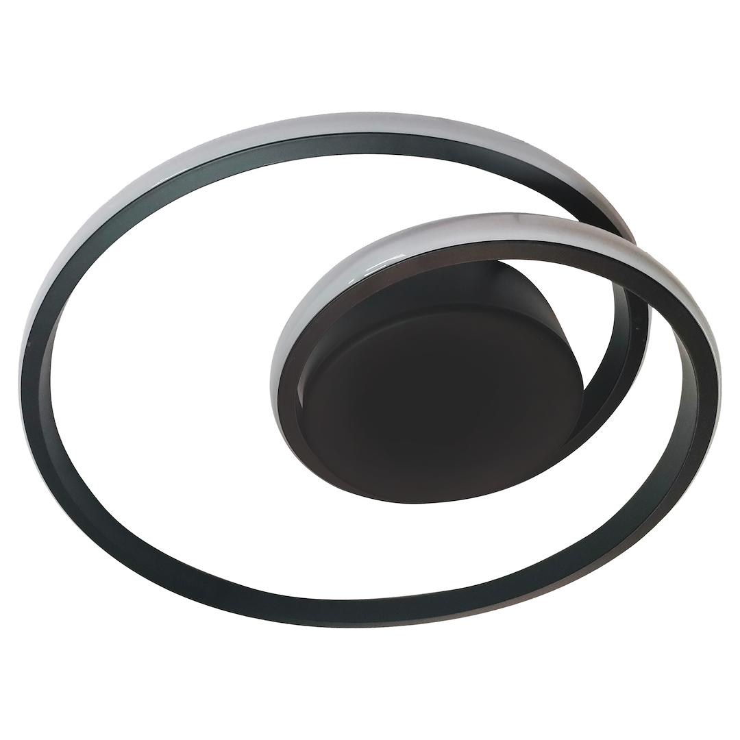 Plafoniera Milagro Fantasy LED 30W 1800 lm 4000K 230V Black Metal & Acril IP20 [1]