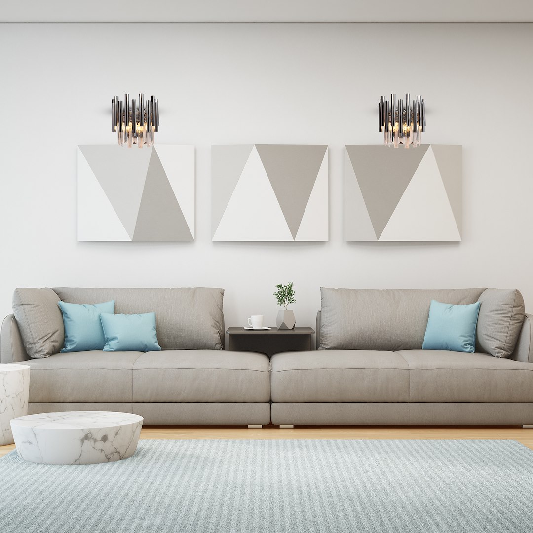 Aplică Milagro Madison  2xE14   230V/50Hz Chrome Metal & Cristal IP20 [3]