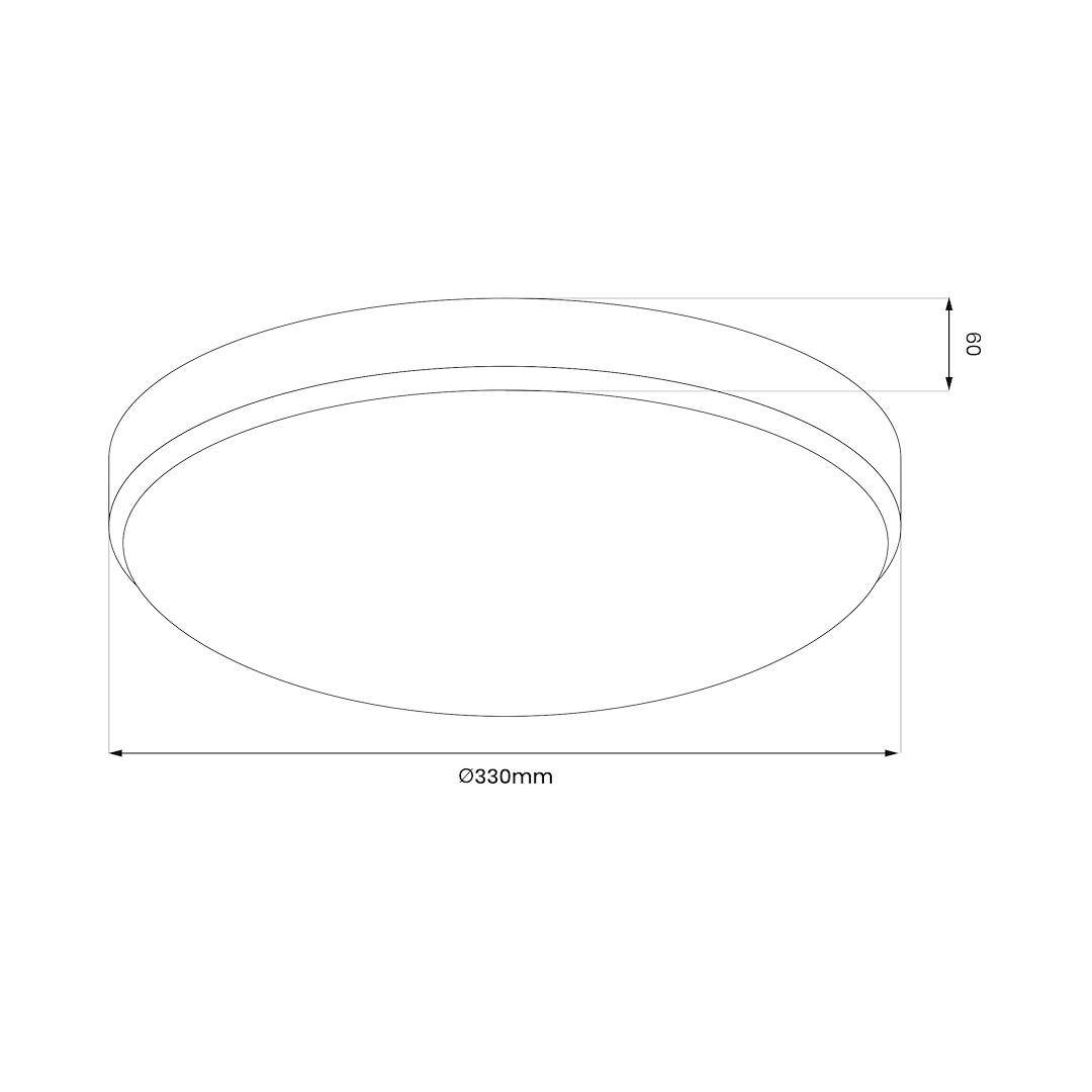 Plafoniera Milagro Maya LED 15W 1650lm 4000K 230V Gold Metal & Plastic IP44 [8]