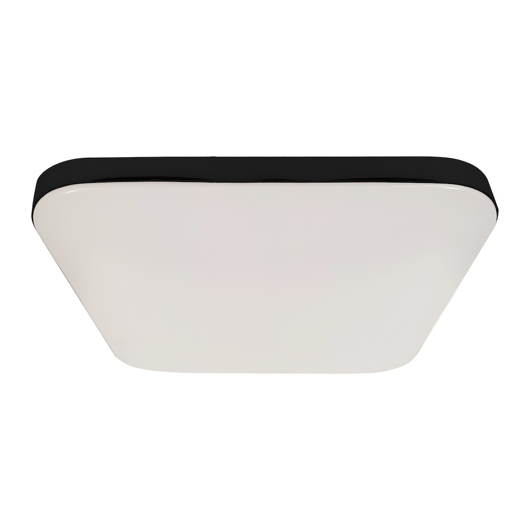 ILUMINAT - Plafoniera Milagro Nemo LED 16W 1690lm 4000K 230V Black Metal & Plastic IP44