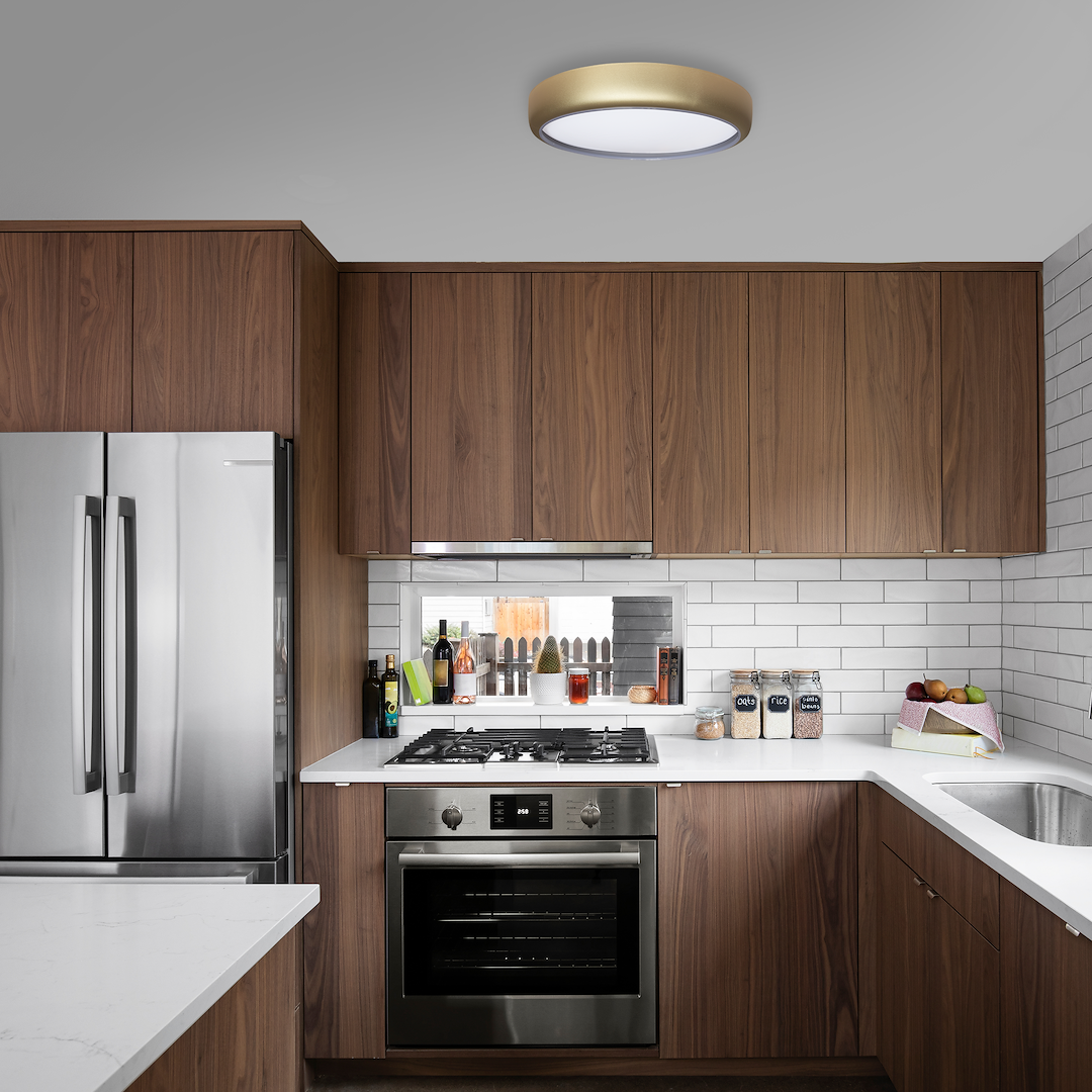 Plafoniera Milagro Gea LED 36W 2520lm 3000K/6000K 230V Gold Metal & Plastic IP20 [7]