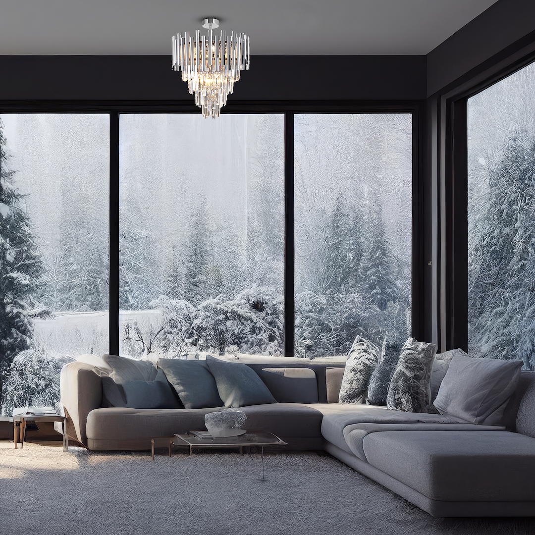 Lustră Milagro Madison  9xE14 40W   230V/50Hz Chrome Metal & Cristal IP20 [2]