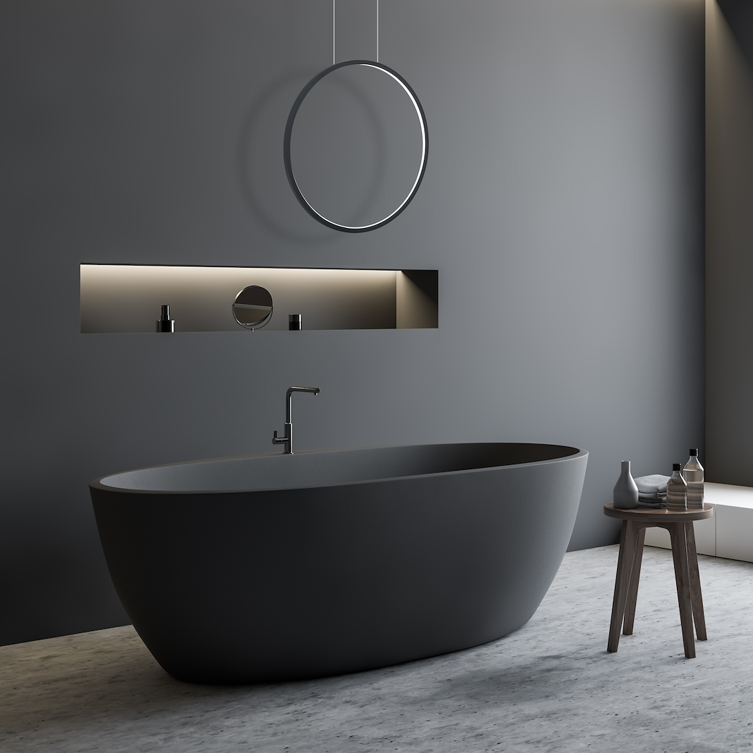 Pendul Milagro Saturno LED 28W 1500lm 4000K 230V Black Aluminiu & Plastic IP44 [3]