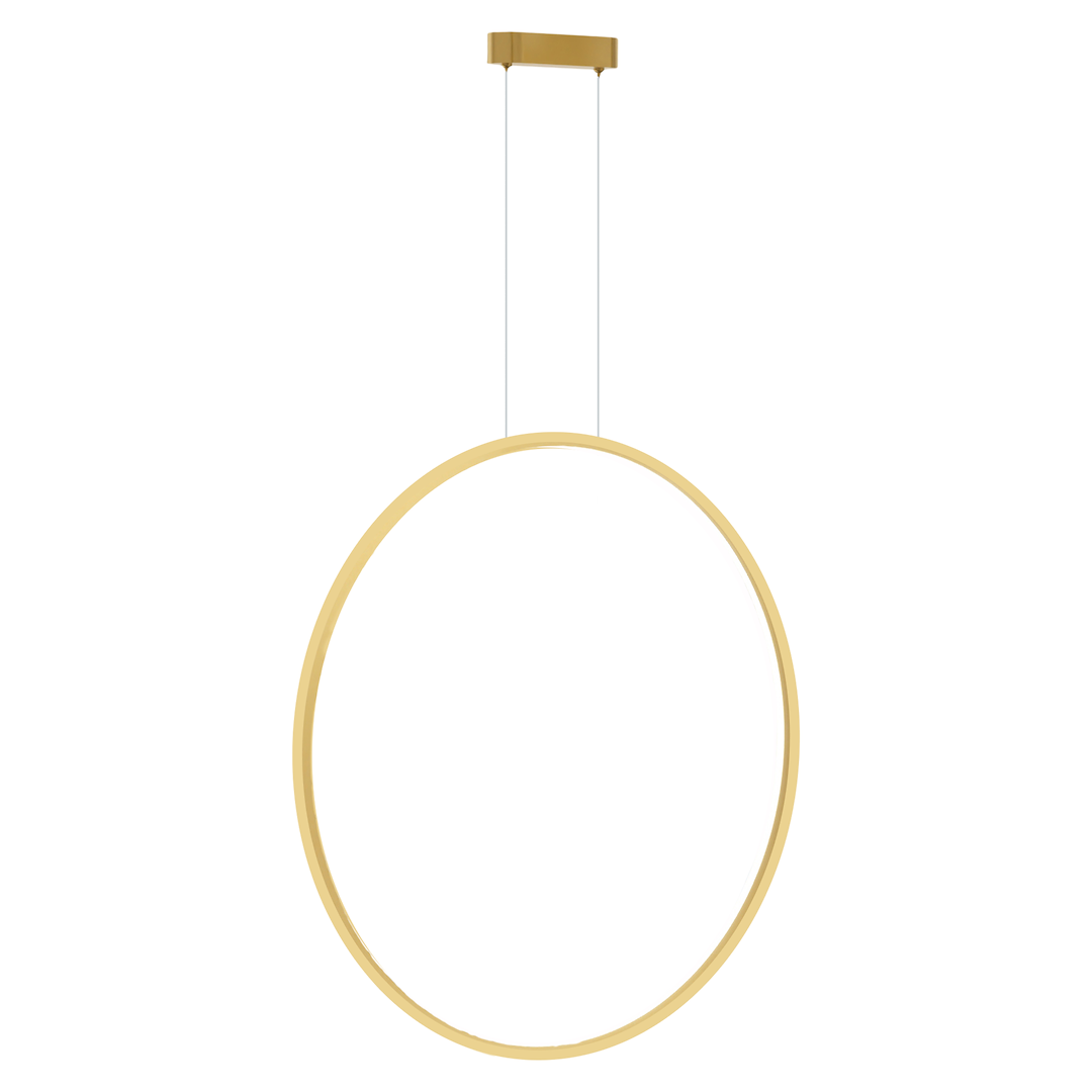 Moderne - Pendul Milagro Saturno LED 46W 2500lm 4000K 230V Gold Aluminiu & Plastic IP44