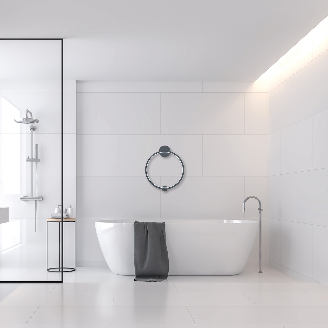 Plafoniera Milagro Saturno LED 25W 1400lm 4000K 230V Black Aluminiu & Plastic IP44 [1]