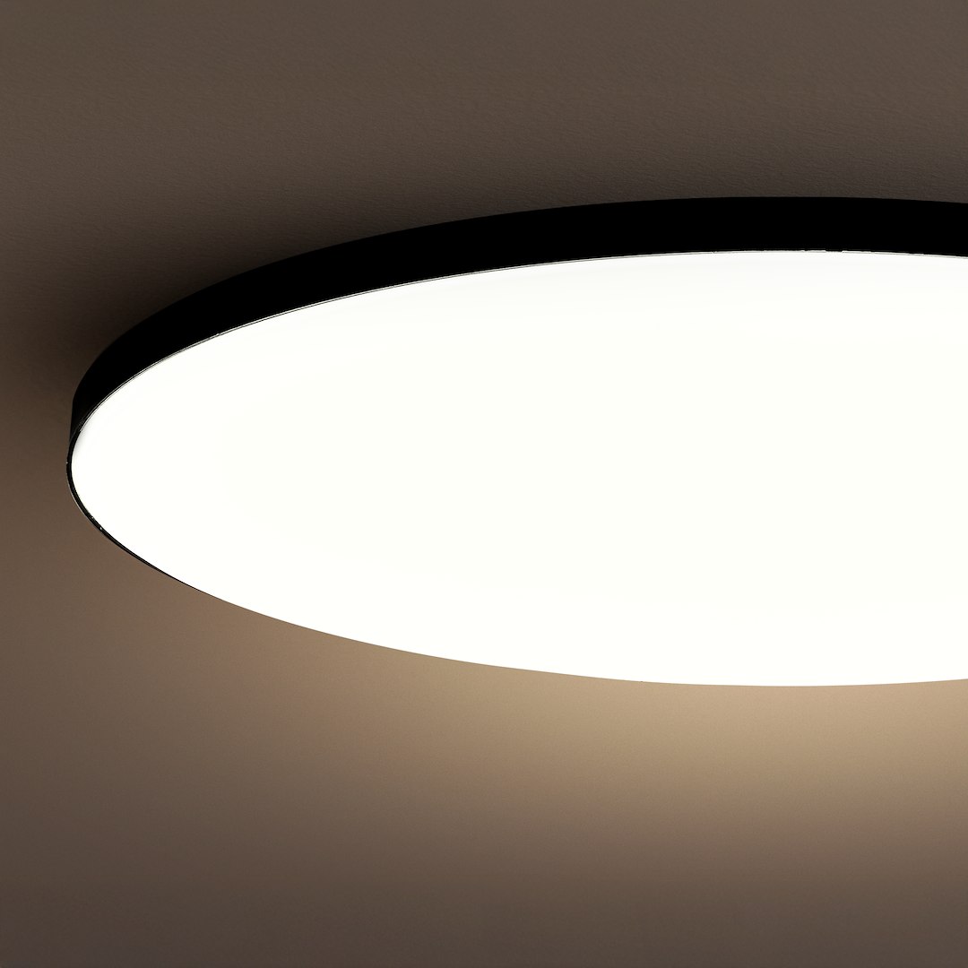 Plafonieră Milagro Slimi  24W 3100 lm 4000K 230V/50Hz Black & White Polipropilena & Polistiren IP40 [3]