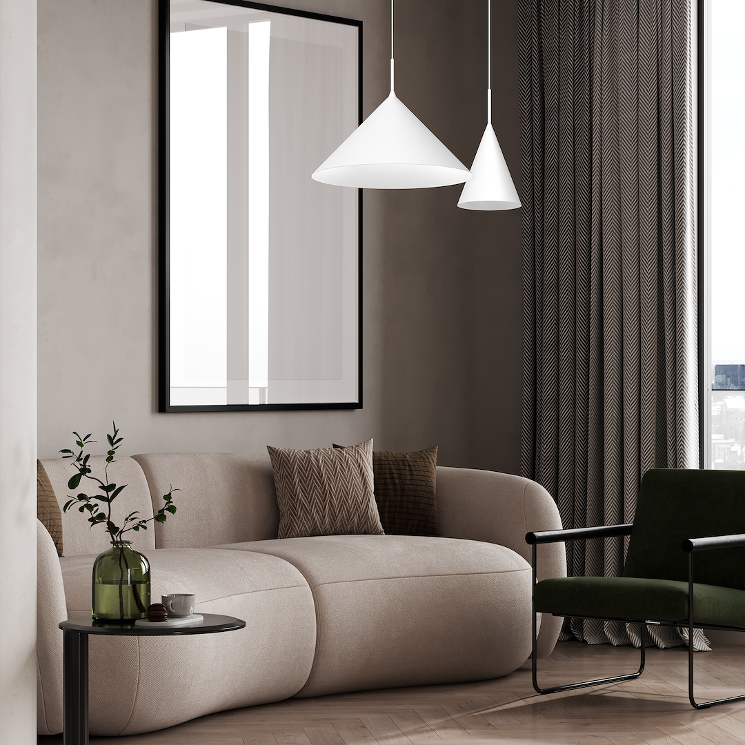 Pendul Milagro Capital  1xGX53   230V/50Hz White Metal IP20 [3]