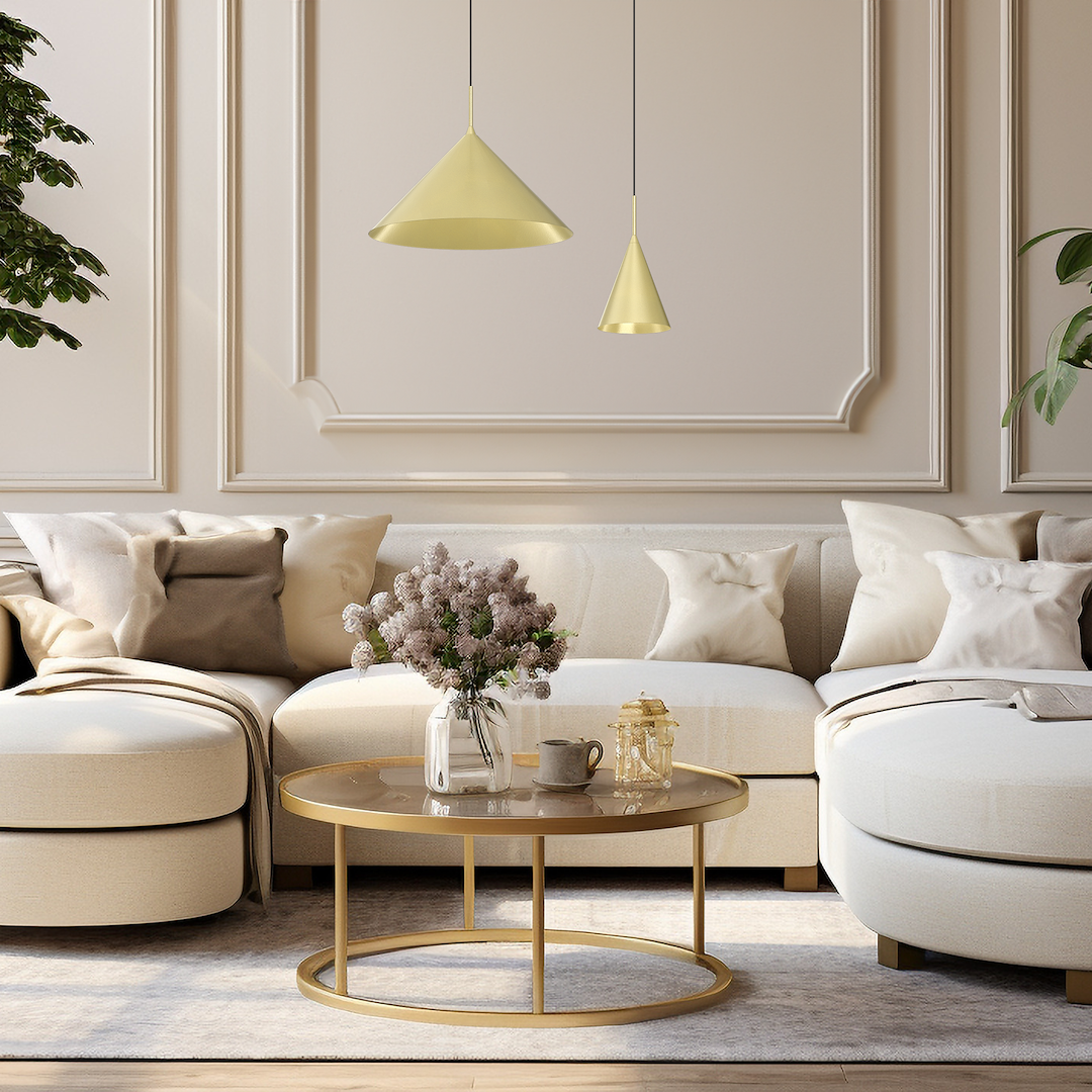 Pendul Milagro Capital  1xGX53   230V/50Hz Black & Gold Metal IP20 [3]