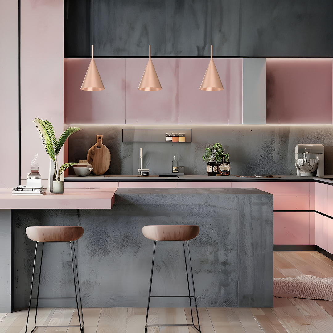 Pendul Milagro Capital  1xGX53   230V/50Hz Black & Cooper Metal IP20 [2]