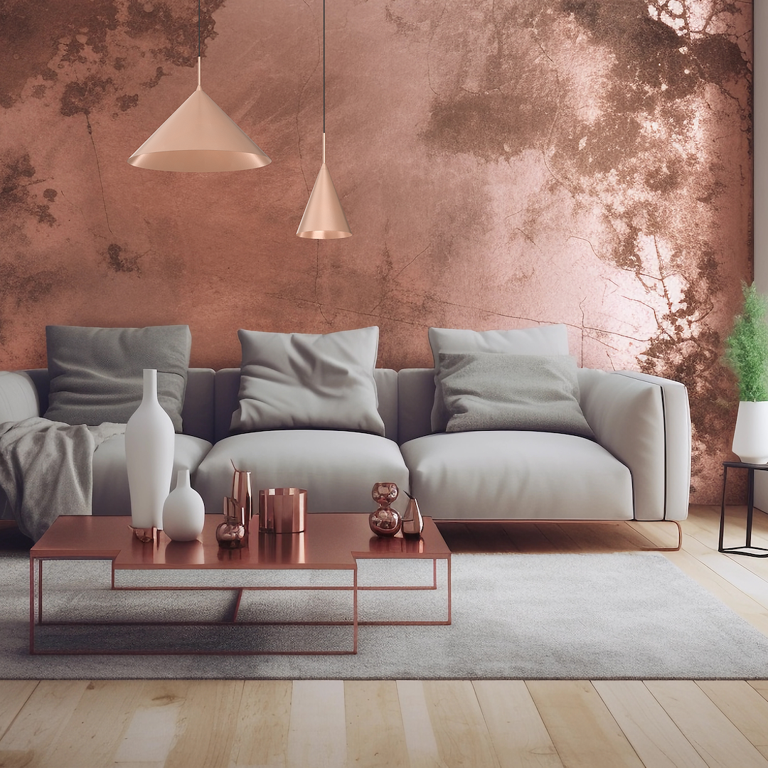 Pendul Milagro Capital  1xGX53   230V/50Hz Black & Cooper Metal IP20 [3]