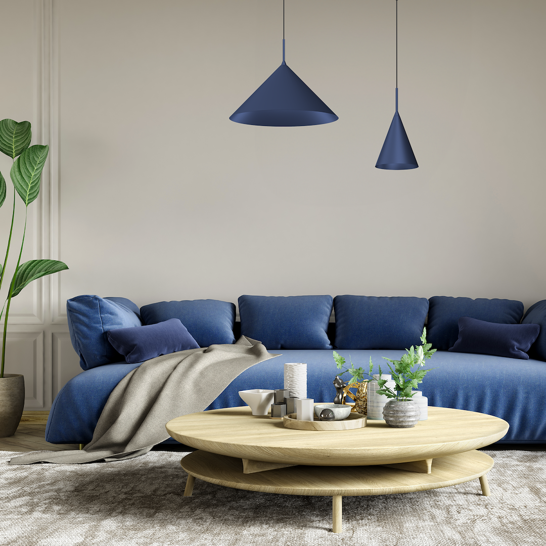 Pendul Milagro Capital  1xGX53   230V/50Hz Blue Metal IP20 [3]