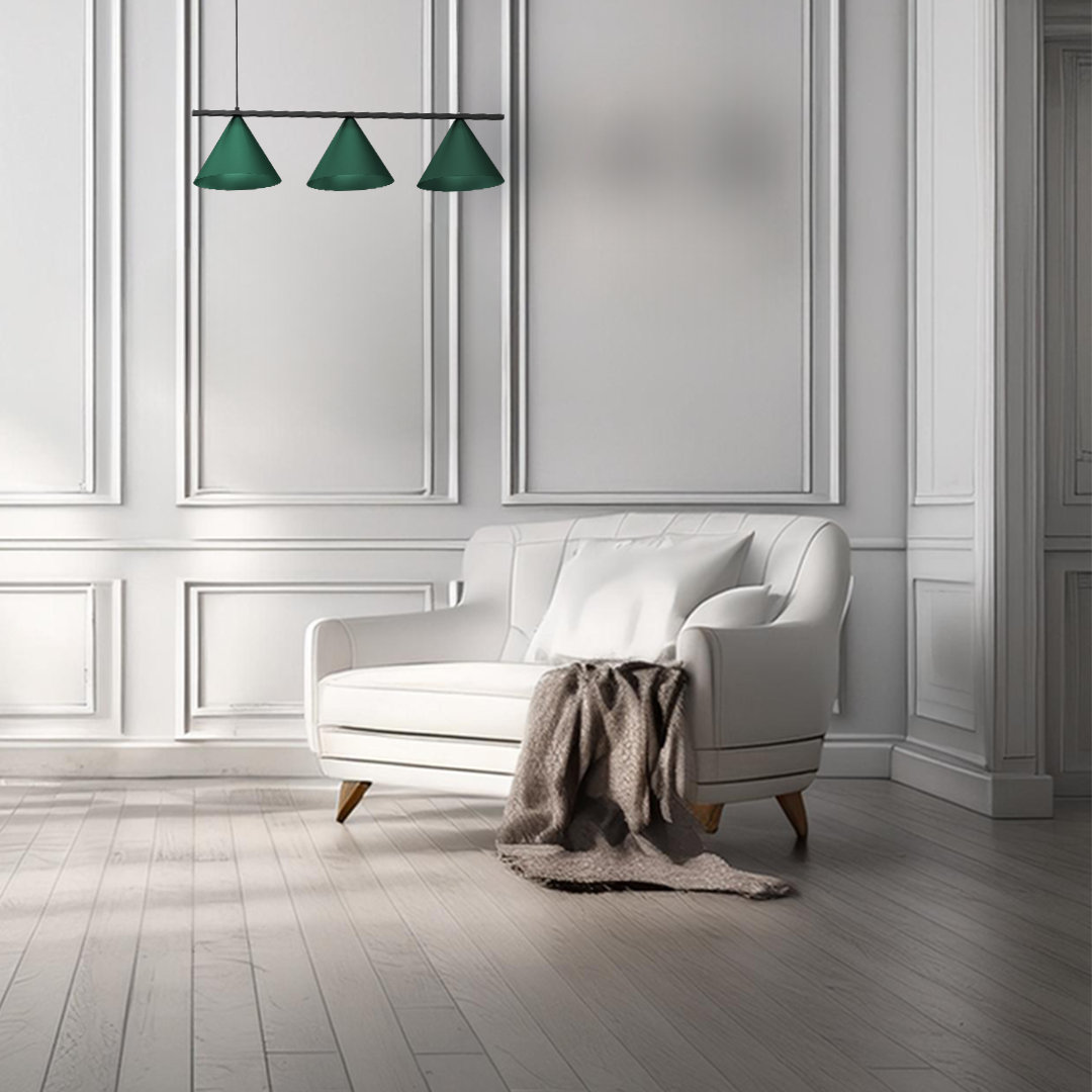 Lustră Milagro Capital  3xGX53   230V/50Hz Green Metal IP20 [3]