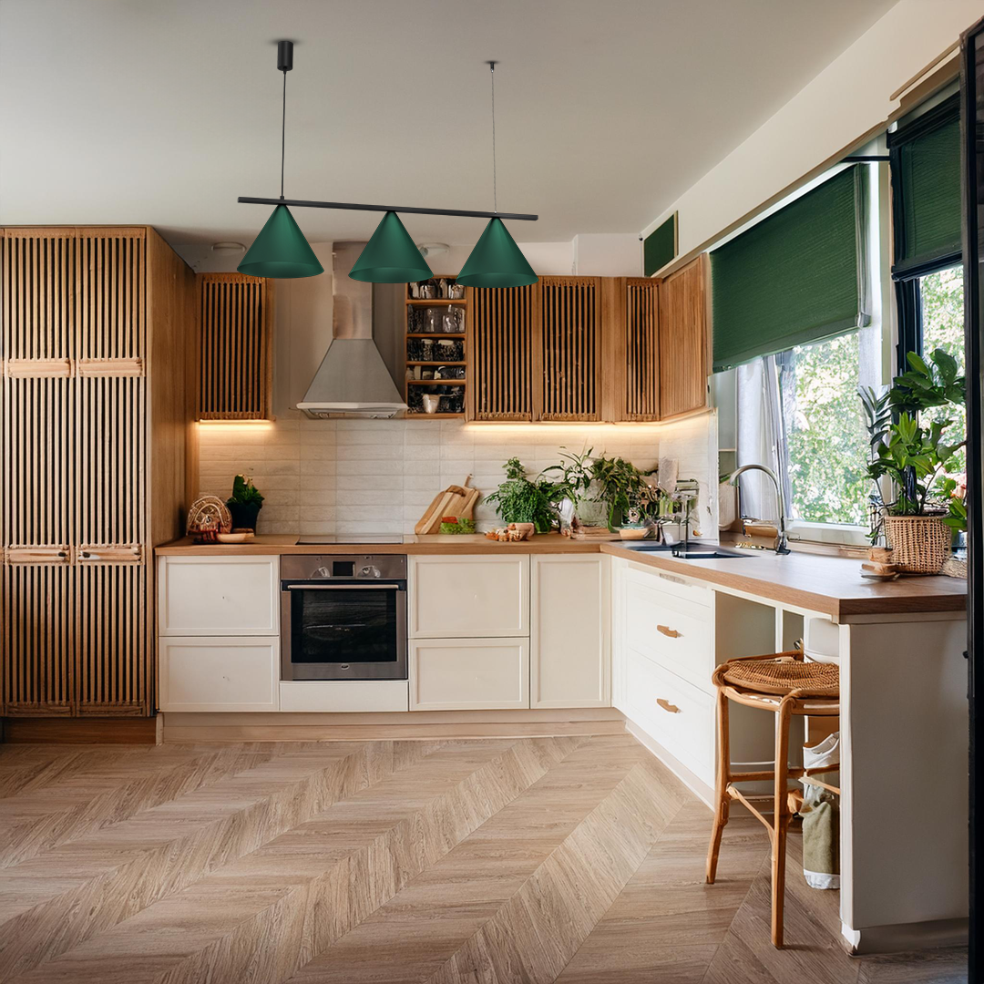 Lustră Milagro Capital  3xGX53   230V/50Hz Green Metal IP20 [4]