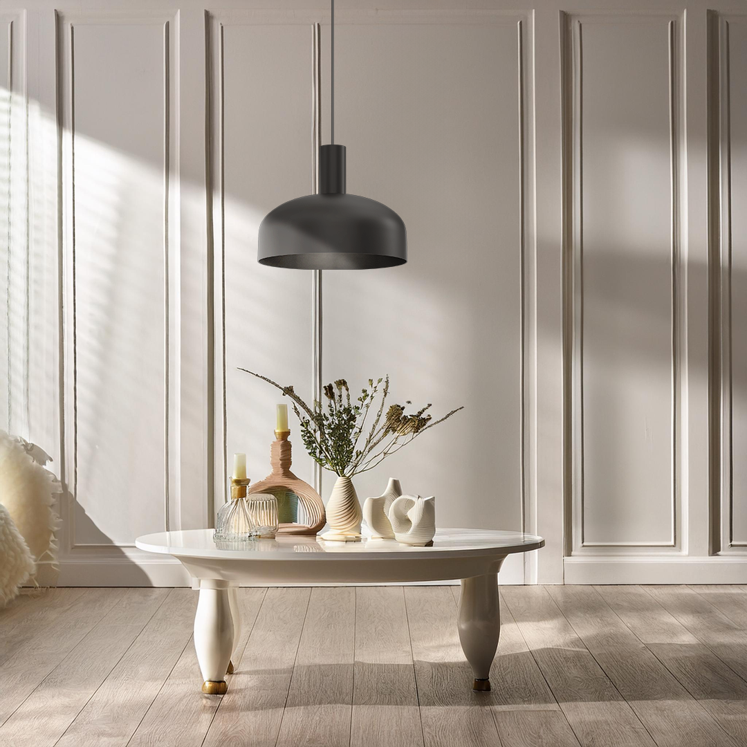 Pendul Milagro Visby  1xE27 60W   230V/50Hz Black Metal IP20 [2]