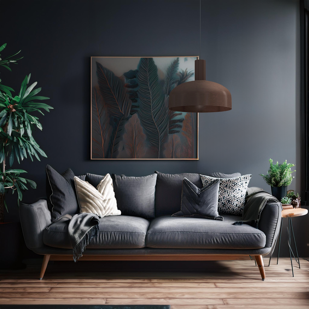 Pendul Milagro Visby  1xE27 60W   230V/50Hz Choco Marron Metal IP20 [2]