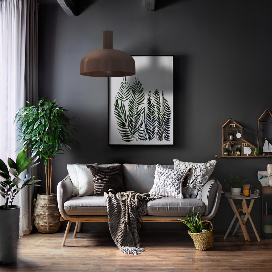 Pendul Milagro Visby  1xE27 60W   230V/50Hz Choco Marron Metal IP20 [3]