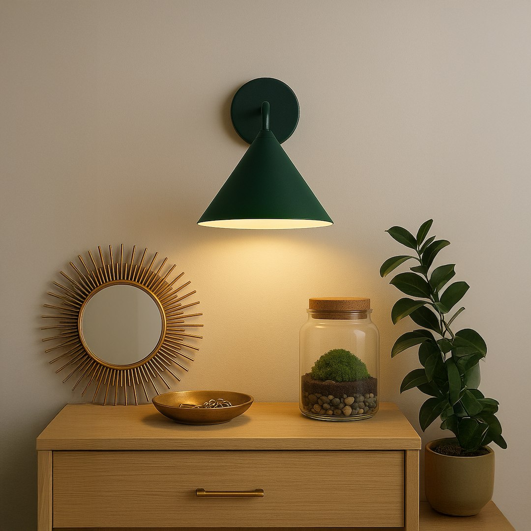 Aplica Milagro Capital  1xGX53   230V/50Hz Green Metal IP20 [2]