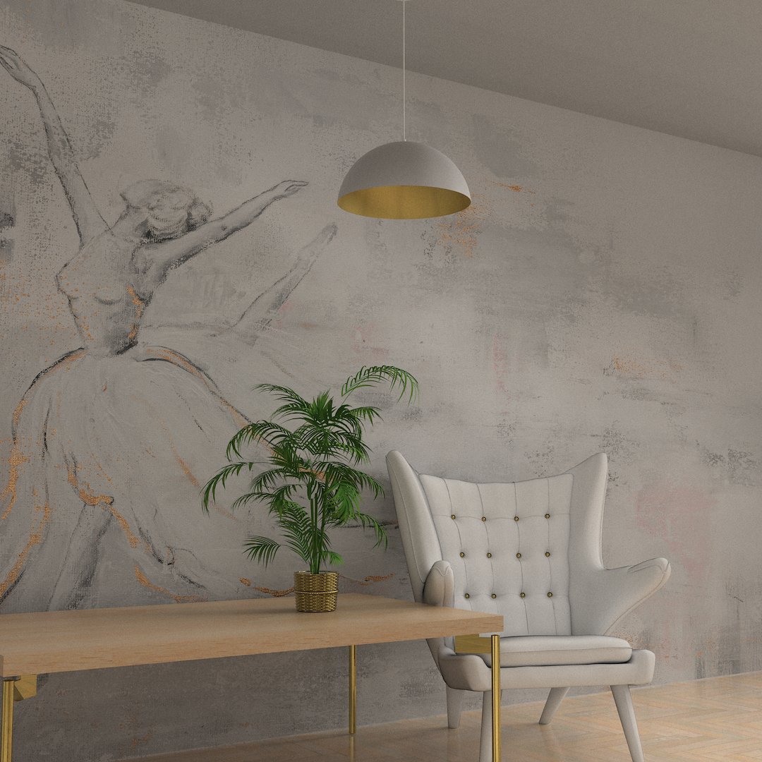 Pendul Milagro Beta  1xE27   230V/50Hz White & Gold Metal IP20 [3]