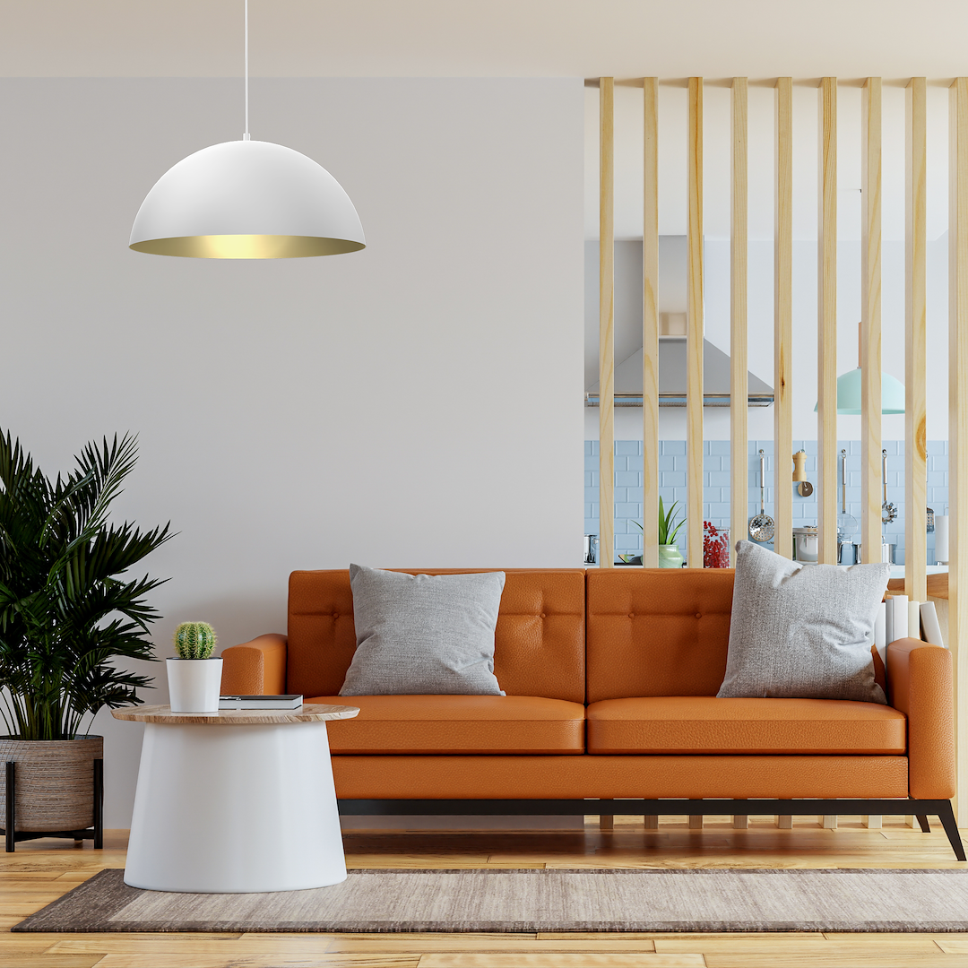 Pendul Milagro Beta  1xE27   230V/50Hz White & Gold Metal IP20 [6]