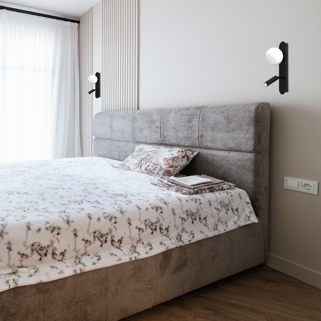 Aplica Milagro Sirio G9 2xG9 25W   230V Black & White Metal & Sticla & Plastic IP20 [3]