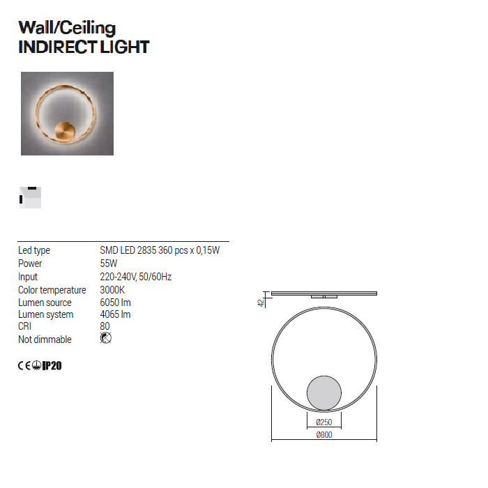 01-1947 Aplica/Plafoniera REDO ORBIT LED 54W 4786lm 3000K IP20 Aluminiu Sand Black CRI 80 Dimabil TRIAC [2]