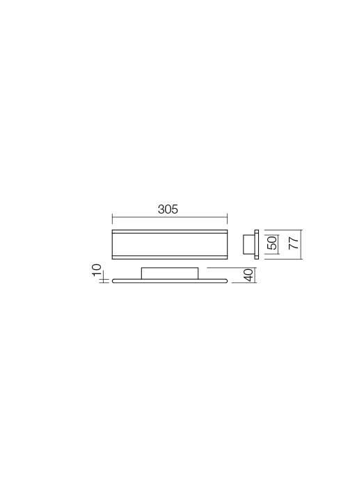 01-2299  Aplica  REDO RAIL, SAND BLACK, LED, 16W, 1908 lm,3000K, , IP20 [2]