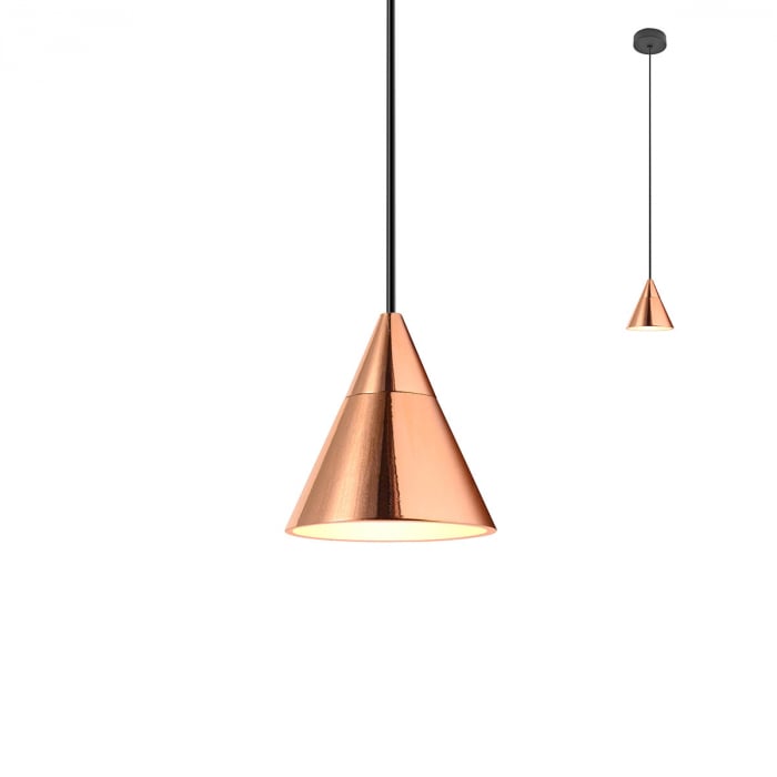 01-2350  Suspensie  REDO EIKO, ROSE GOLD, LED, 6W, 630 lm,3000K, , IP20 [3]