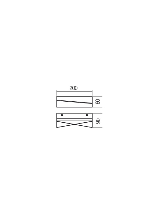 01-2391  Aplica  REDO ZIGO, SAND WHITE, LED, 9W, 724 lm,3000K, , IP20 [2]