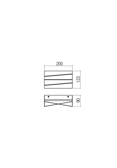 01-2395  Aplica  REDO ZIGO, SAND WHITE, LED, 18W, 1437 lm,3000K, , IP20 [2]