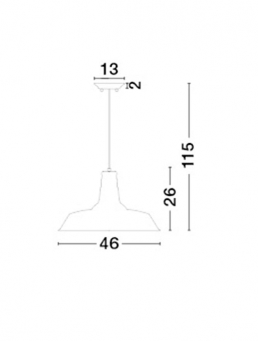 420201 Pendul Nova Luce OSTERIA E27 1x12W   Steel Sandy Black  IP20 [3]