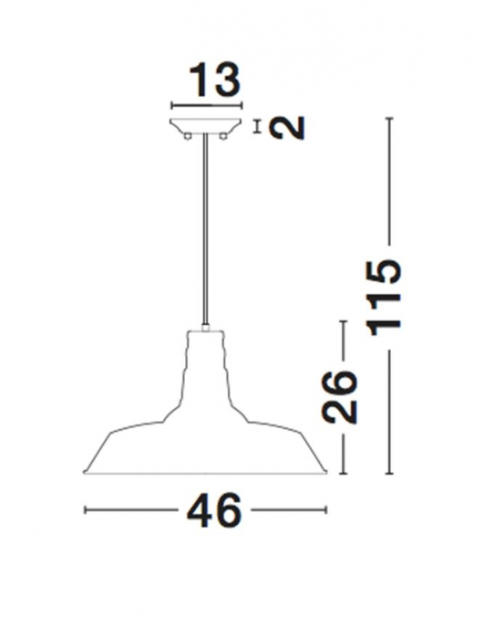 420202 Pendul Nova Luce OSTERIA E27 1x12W   Steel White  IP20 [3]