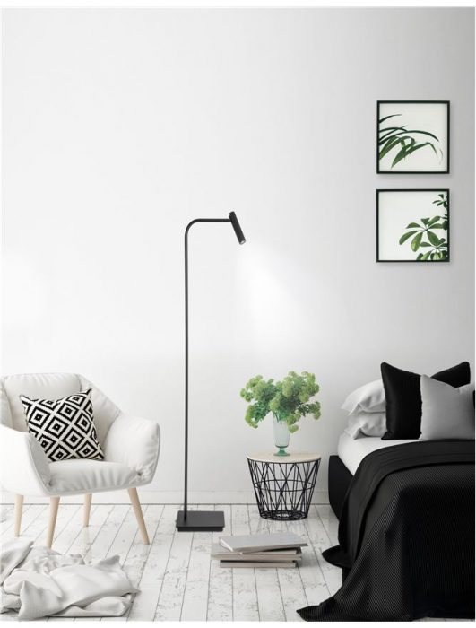 7140183 Lampadar Nova Luce SICILY LED 3W 190lm 3000K Aluminium Black Nedimabil IP20 [2]