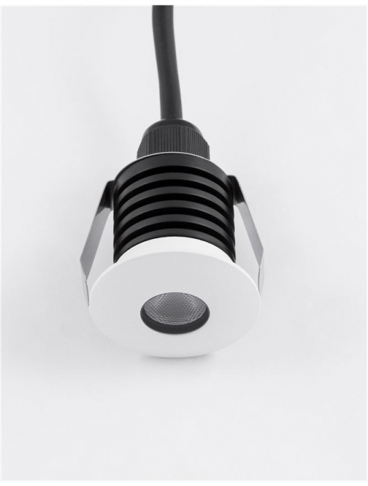 8038401  Nova Luce BANG LED 1W 60lm 3000K IP67 Aluminium White Beam Angle 40 degrees driver 9020170 included [2]