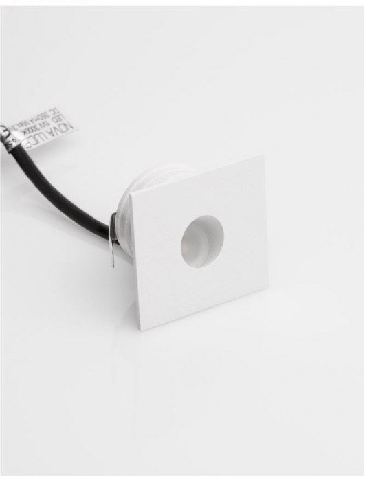 8058001  Nova Luce PASSAGGIO LED 1W 60lm 3000K IP54 Aluminium White able Lenght 1.80m Connect it with driver 9020170 [2]