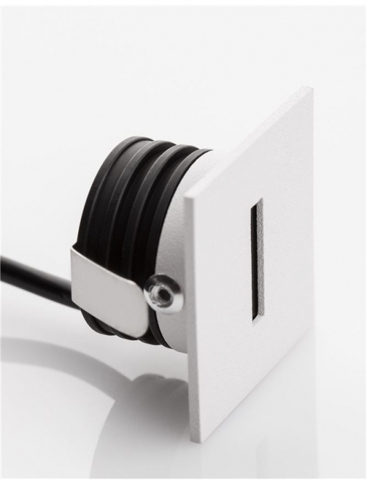 8090801  Nova Luce PASSAGGIO LED 1W 60lm 3000K IP54 Aluminium White Cable Lenght 1.80m Connect it with driver 9020170 [2]