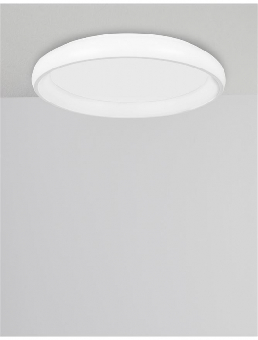 8105605 D Plafoniera Nova Luce ALBI LED 32W 1952lm 3000K Aluminium & Acrylic White Dimabil Triac IP20 [4]