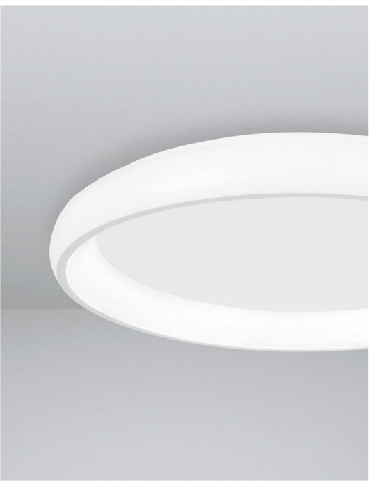 8105606 D Plafoniera Nova Luce ALBI LED 50W 2876lm 3000K Aluminium & Acrylic White Dimabil Triac IP20 [6]