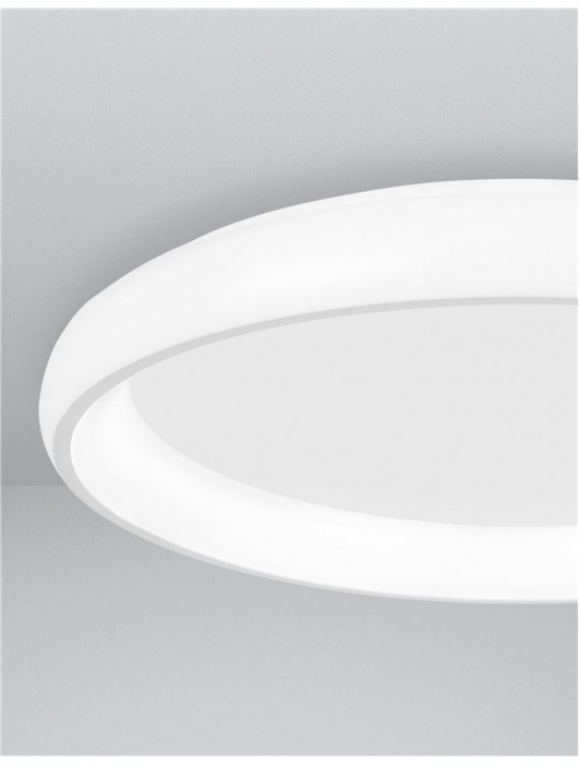 8105607 Plafoniera Nova Luce ALBI LED 80W 4400lm 3000K IP20 Aluminiu/Acril White [5]
