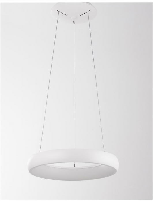 8105618 Suspensie Nova Luce ALBI LED 32W 1950lm 3000K IP20 Aluminiu/Acril Sandy White NOVALUCE [3]