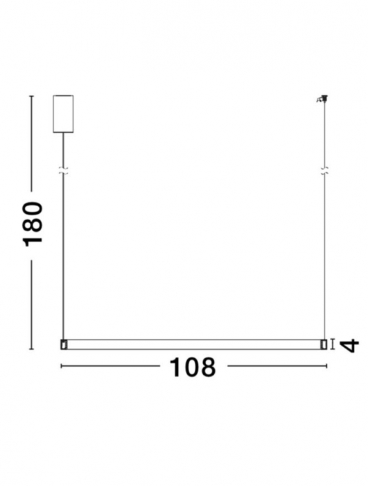 86016805 Suspensie Nova Luce VEGAS LED 35W 1900lm 3000K IP20 Aluminiu/Acril Antique Brass [3]