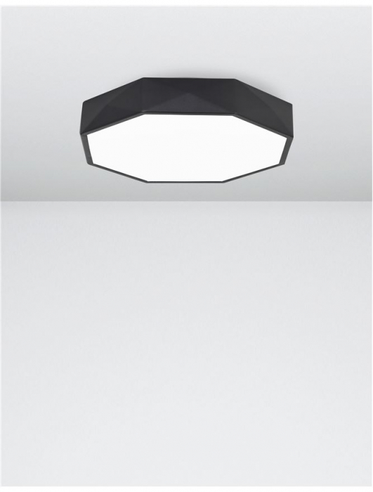 9001491 Plafoniera Nova Luce EBEN LED 24W 1380lm 3000K Aluminium Sandy Black Nedimabil IP20 [4]