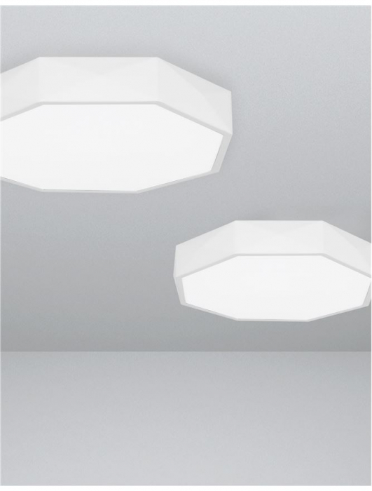 9001492 Plafoniera Nova Luce EBEN LED 24W 1380lm 3000K Aluminium Sandy White Nedimabil IP20 [5]