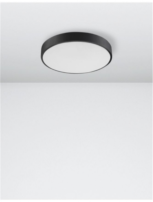 9001531 Plafoniera Nova Luce HADON LED 24W 1380lm 3000K Aluminium Sandy Black Nedimabil IP20 [3]