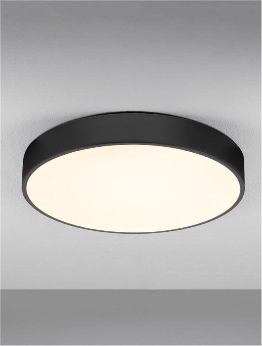9001533 Plafoniera Nova Luce HADON LED 30W 1725lm 3000K Aluminium Sandy Black Nedimabil IP20 [2]