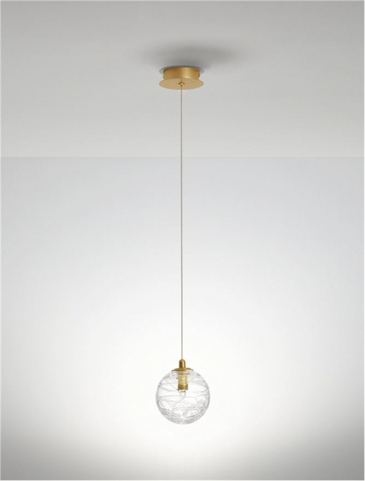 9006041 Pendul Nova Luce COEN G9 1x5W   Metal Brass Gold  IP20 [3]