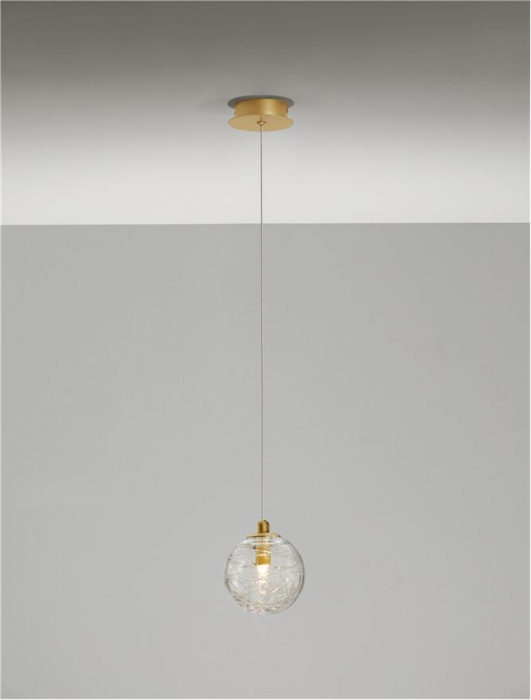 9006041 Pendul Nova Luce COEN G9 1x5W   Metal Brass Gold  IP20 [2]